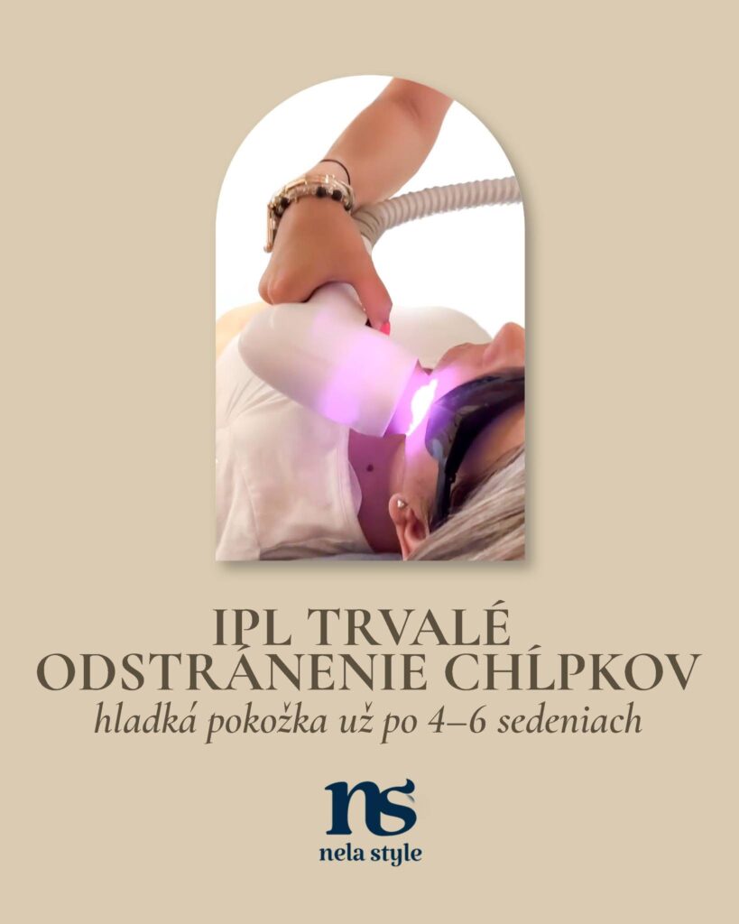 IPL trvalé odstránenie chĺpkov